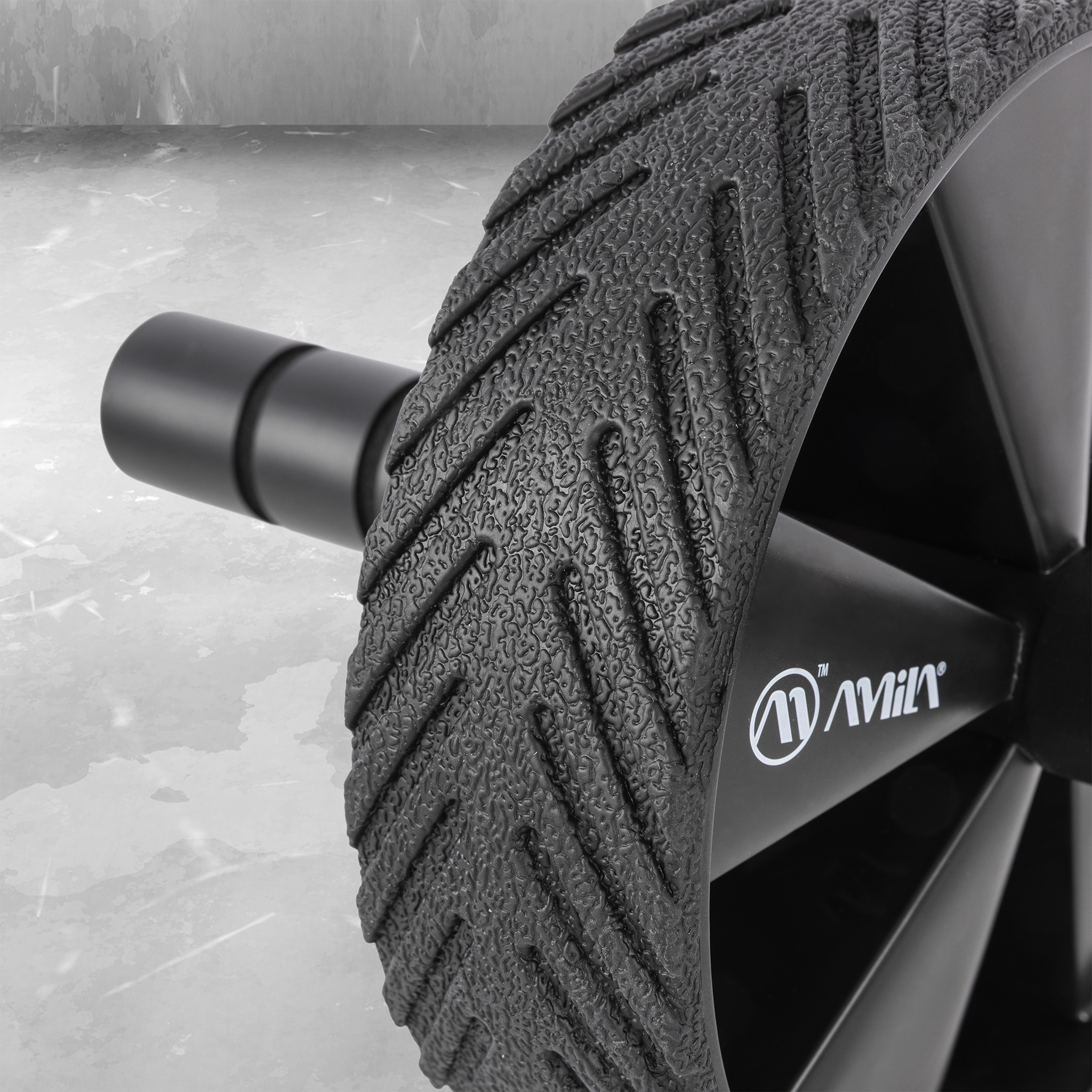 Φαρδύς τροχός με αντιολισθητική επιφάνεια