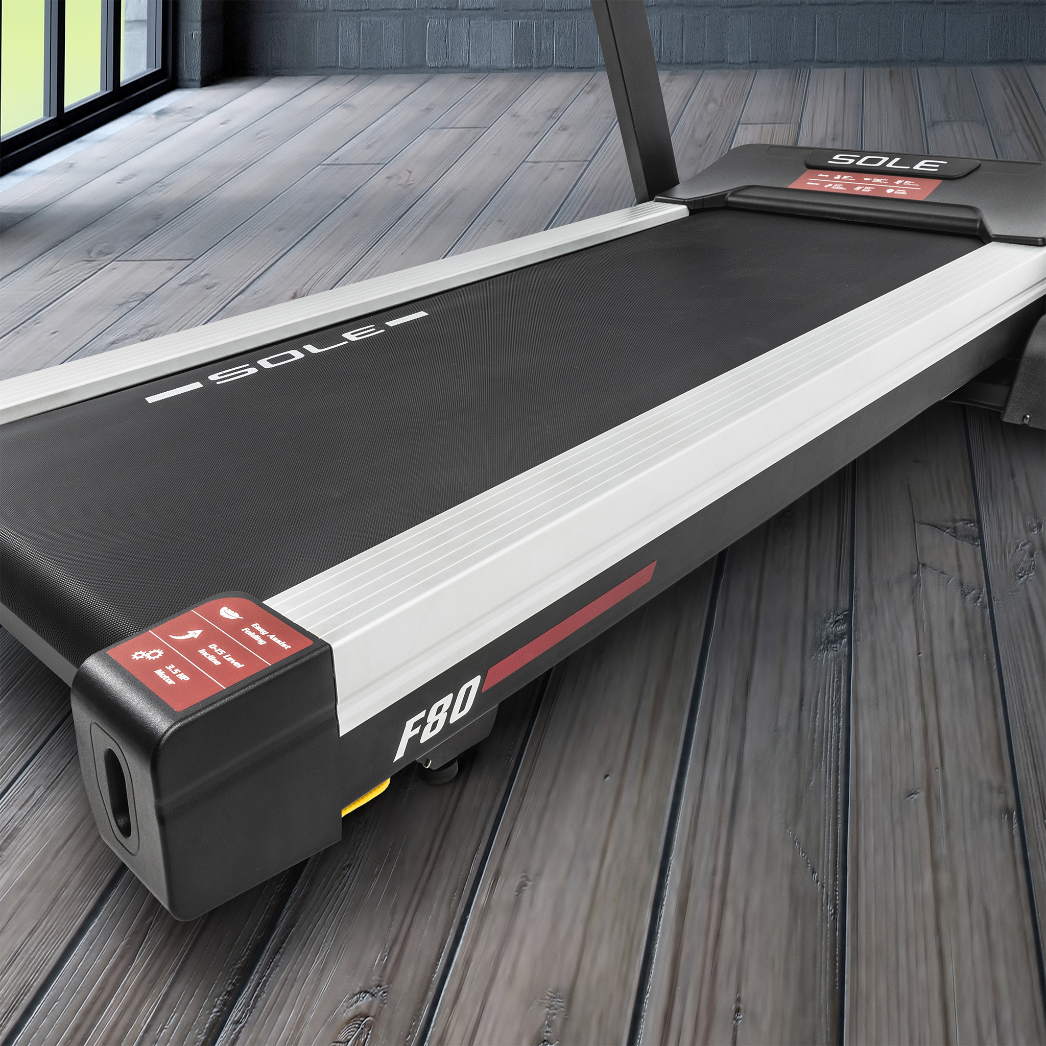 Μεγάλη & Άνετη Επιφάνεια Τρεξίματος